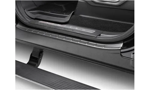 Защитные накладки порогов Truck Rocker Panel для Chevrolet Silverado / GMC Sierra 2500 HD Crew Cab (2020–2026), матовые чёрные Husky Liners — фото 2