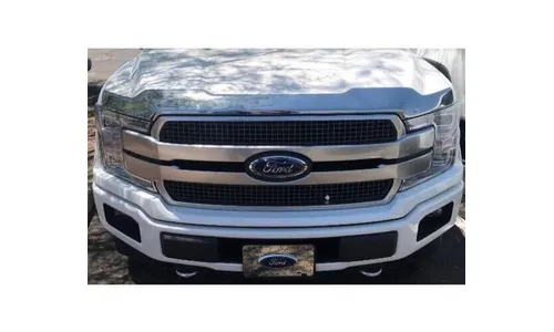 Дефлектор капота Aeroskin для Ford F-150 (2015–2020), хром Husky Liners — фото 1