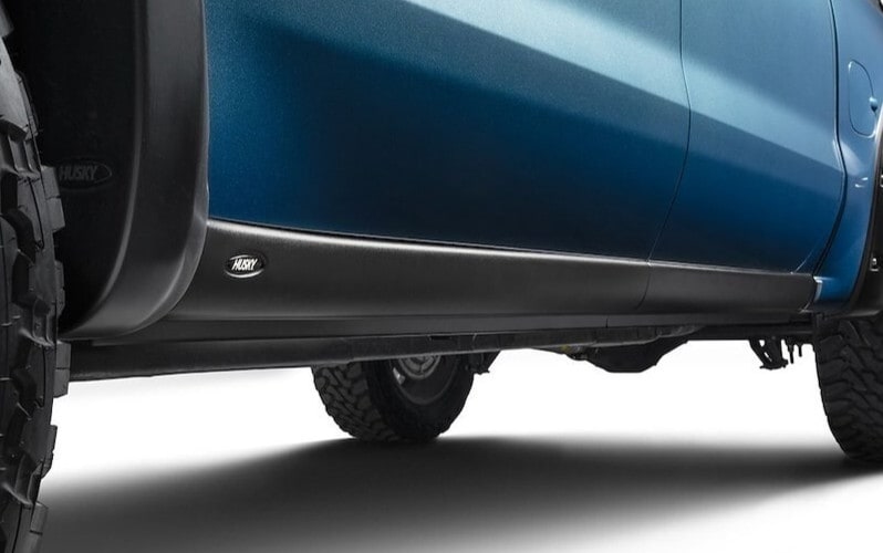 Защитные накладки порогов Truck Rocker Panel для Ford F-150 (2021–2026), F-250/F-350 (2023–2026), матовые чёрные Husky Liners — фото 5