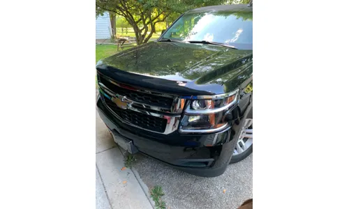 Дефлектор капота Hood Shield для Chevrolet Suburban (2015–2020), Tahoe, высокий профиль, тёмно-дымчатый Husky Liners — фото 5