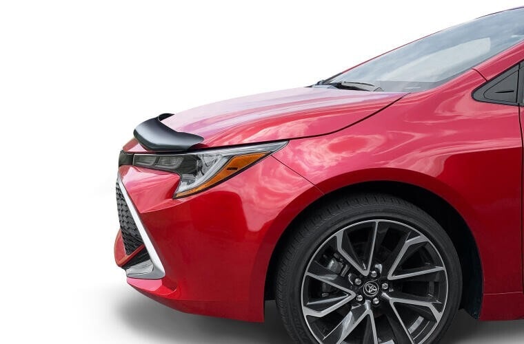 Дефлектор капота Hood Shield для Toyota Corolla (2020–2026), средний профиль, тёмно-дымчатый Husky Liners — фото 3