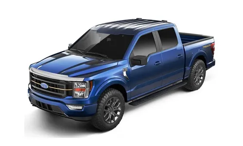 Дефлектор капота Aeroskin для Ford F-150 (2021–2026), хром Husky Liners — фото 2