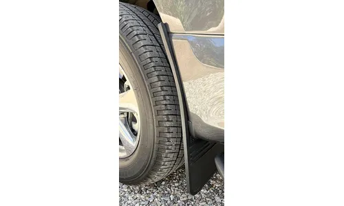 Брызговики передние MudDog, текстурированные чёрные Husky Liners — фото 2