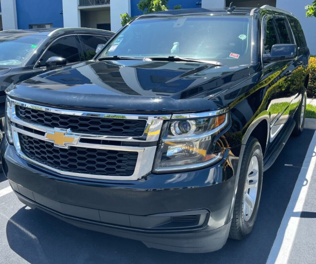 Дефлектор капота Hood Shield для Chevrolet Suburban (2015–2020), Tahoe, высокий профиль, тёмно-дымчатый Husky Liners — фото 7