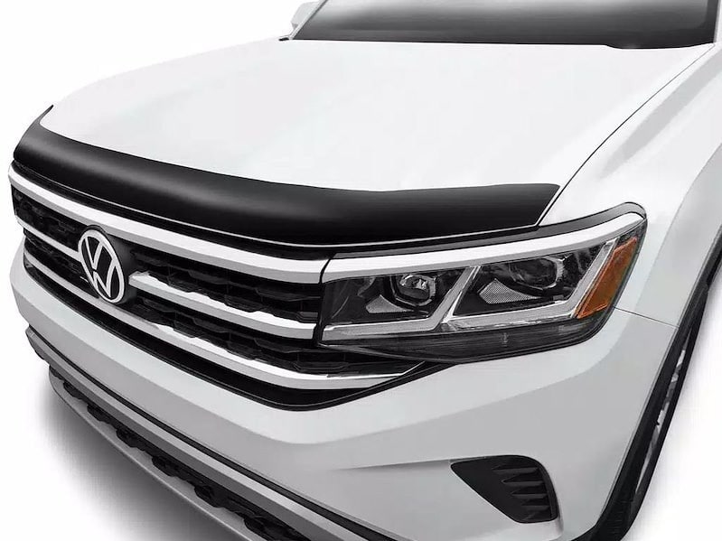 Дефлектор капота Aeroskin для Volkswagen Atlas Cross Sport (2020–2026), Atlas (2021–2026), тёмно-дымчатый Husky Liners — фото 3