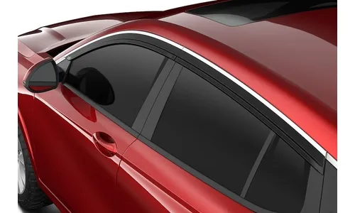 Дефлекторы боковых окон Low Profile Ventvisor для Buick Envista (2024–2026), дымчатые с хромированной окантовкой Husky Liners — фото 3
