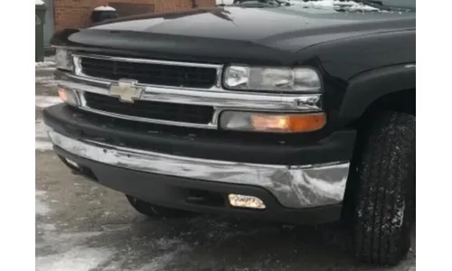 Дефлектор капота Hood Shield для Chevrolet Silverado 1500/2500 (1999–2002), Suburban (2000–2006), Tahoe, высокий профиль, тёмно-дымчатый Husky Liners — фото 6