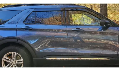 Дефлекторы боковых окон Low Profile Ventvisor для Ford Explorer VI, тёмно-дымчатые Husky Liners — фото 5