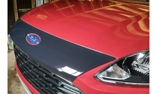 Дефлектор капота Aeroskin для Ford Escape (2020–2022), тёмно-дымчатый Husky Liners — фото 2