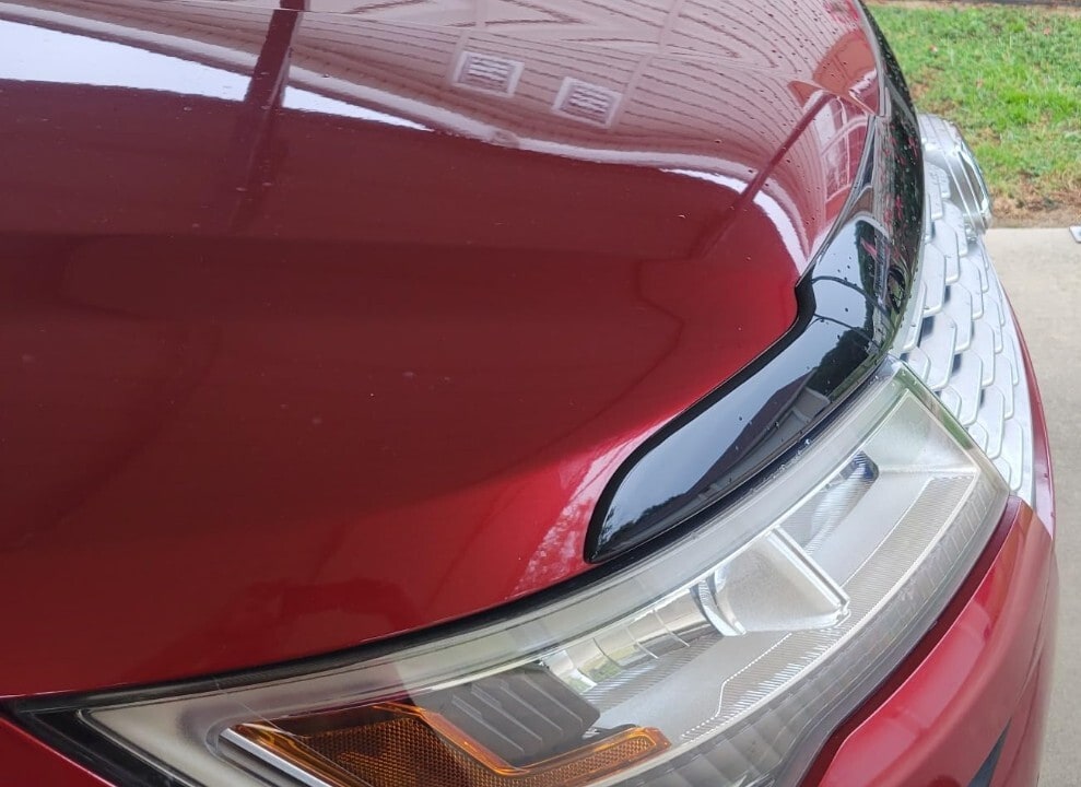 Дефлектор капота Aeroskin для Ford Explorer (2016–2019), тёмно-дымчатый Husky Liners — фото 4