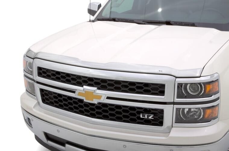 Дефлектор капота Aeroskin для Chevrolet Silverado 1500 (2014–2015), хром Husky Liners — фото 6