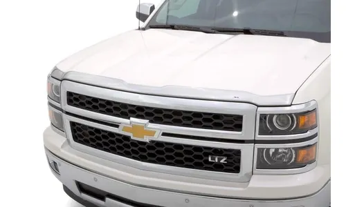 Дефлектор капота Aeroskin для Chevrolet Silverado 1500 (2014–2015), хром Husky Liners — фото 6