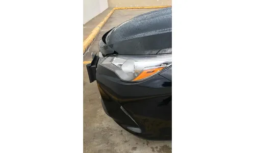 Дефлектор капота Hood Shield для Toyota Camry (2015–2017), средний профиль, тёмно-дымчатый Husky Liners — фото 4