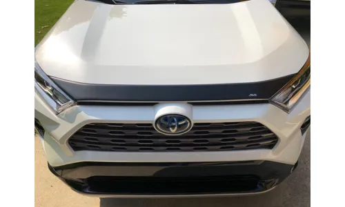 Дефлектор капота Aeroskin для Toyota RAV4 V, матовый чёрный Husky Liners — фото 1
