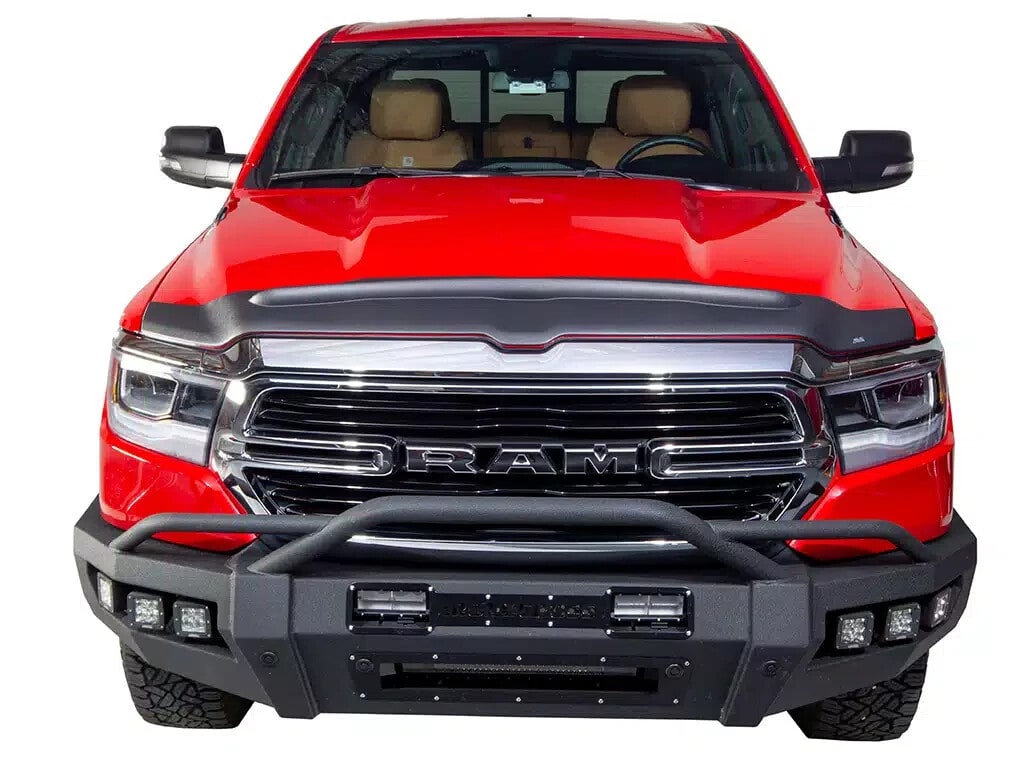 Дефлектор капота Aeroskin II для Ram 1500 (2019–2026), текстурированный чёрный Husky Liners — фото 3