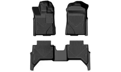 Коврики первого и второго ряда WeatherBeater для Ford Ranger (2024–2025) Husky Liners — фото 1