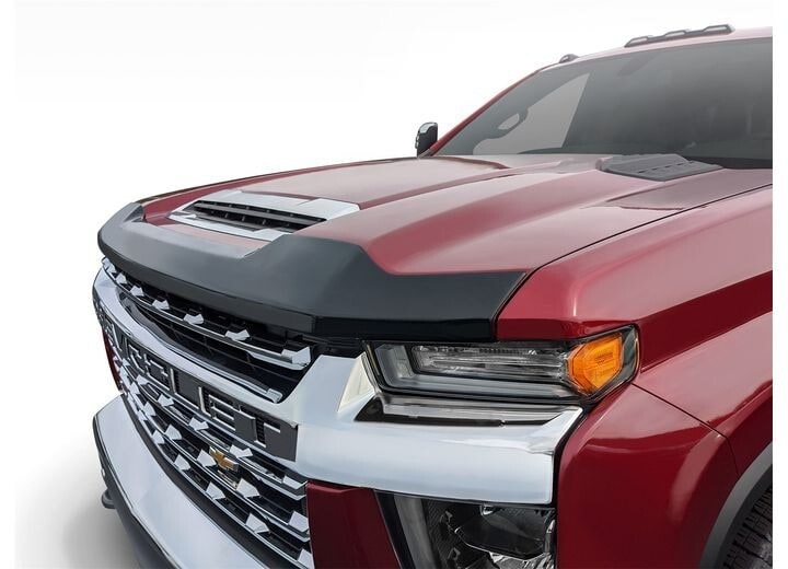 Дефлектор капота Aeroskin для Chevrolet Silverado 2500/3500 (2020–2026), тёмно-дымчатый Husky Liners — фото 3