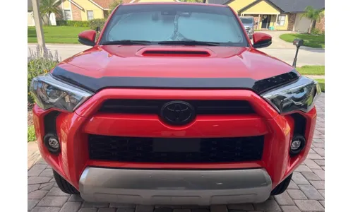 Дефлектор капота Aeroskin для Toyota 4Runner V, тёмно-дымчатый Husky Liners — фото 3