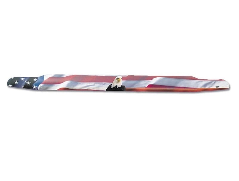 Дефлектор капота American Flag для Ford F-250/F-350/F-450 (2017–2022) Husky Liners — фото 3