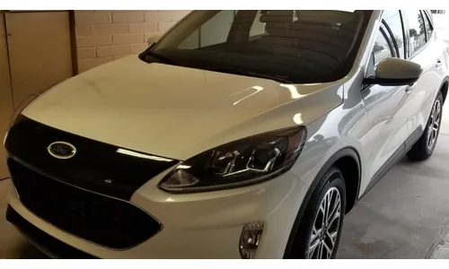 Дефлектор капота Aeroskin для Ford Escape (2020–2022), тёмно-дымчатый Husky Liners — фото 3