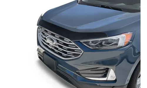 Дефлектор капота Hood Shield для Ford Edge (2019–2024), средний профиль, тёмно-дымчатый Husky Liners — фото 2
