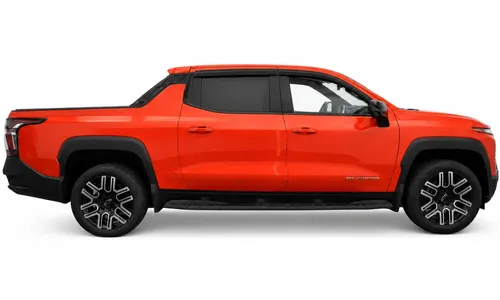Дефлекторы боковых окон Low Profile Ventvisor для Chevrolet Silverado EV (2024–2025), GMC Sierra EV, тёмно-дымчатые Husky Liners — фото 2