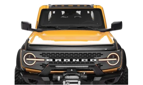 Дефлектор капота Aeroskin II для Ford Bronco VI, текстурированный чёрный Husky Liners — фото 2