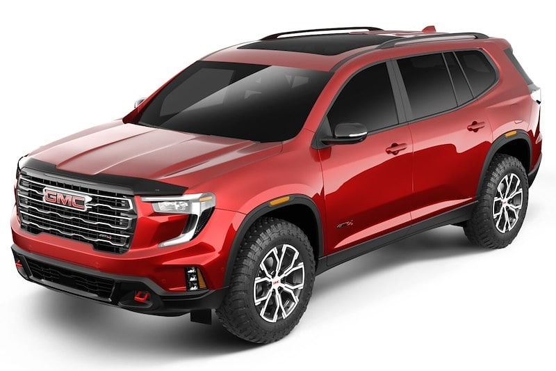Дефлектор капота Aeroskin для GMC Acadia (2024–2026), тёмно-дымчатый Husky Liners — фото 3