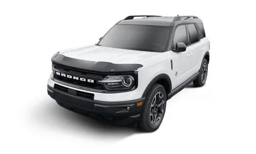 Дефлектор капота Hood Shield для Ford Bronco Sport, высокий профиль, тёмно-дымчатый Husky Liners — фото 3
