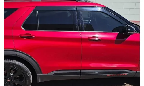Дефлекторы боковых окон Low Profile Ventvisor для Ford Explorer VI, тёмно-дымчатые Husky Liners — фото 1