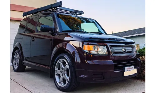 Дефлектор капота Hood Shield для Honda Element (2003–2008), высокий профиль, тёмно-дымчатый Husky Liners — фото 4