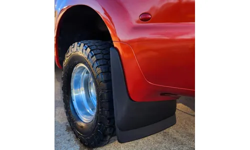 Брызговики задние Custom Molded для Ford F-350/F-450 (1999–2010), текстурированные чёрные Husky Liners — фото 2