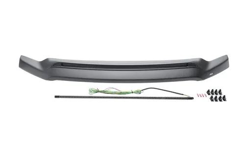 Дефлектор капота Aeroskin Lightshield PRO для Toyota Land Cruiser (2024–2026), матовый чёрный Husky Liners — фото 3