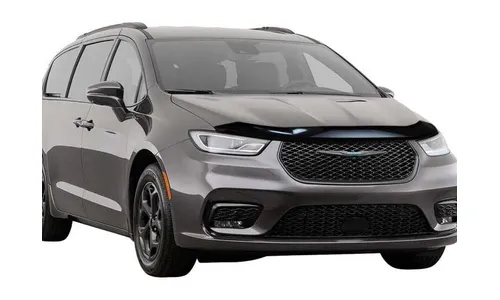 Дефлектор капота Aeroskin для Chrysler Pacifica (2017–2026), Voyager (2020–2026), тёмно-дымчатый Husky Liners — фото 1