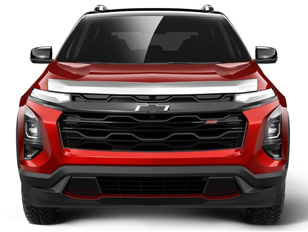 Дефлектор капота Aeroskin для Chevrolet Equinox (2025–2026), хром Husky Liners — фото 3
