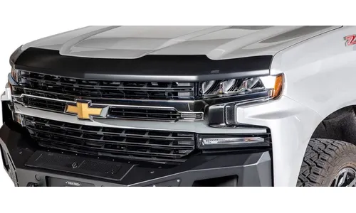 Дефлектор капота Aeroskin для Chevrolet Silverado 1500 (2019–2026), матовый чёрный Husky Liners — фото 3