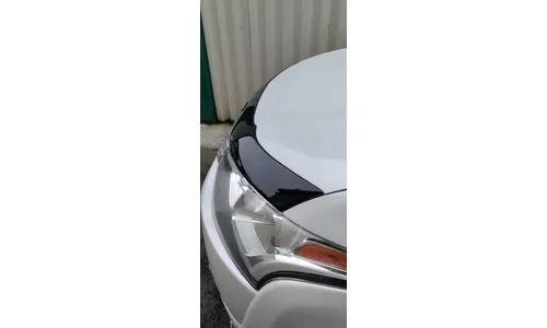 Дефлектор капота Aeroskin для Mitsubishi Outlander (2014–2020), тёмно-дымчатый Husky Liners — фото 2