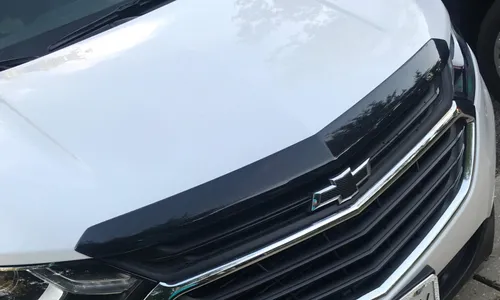 Дефлектор капота Aeroskin для Chevrolet Equinox (2018–2024), тёмно-дымчатый Husky Liners — фото 2