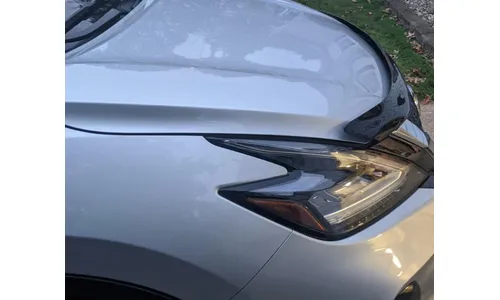 Дефлектор капота Hood Shield для Nissan Murano (2015–2024), высокий профиль, тёмно-дымчатый Husky Liners — фото 2