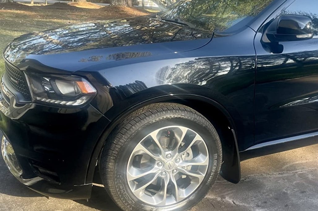 Брызговики передние Custom Molded для Dodge Durango (2011–2026), текстурированные чёрные Husky Liners — фото 3
