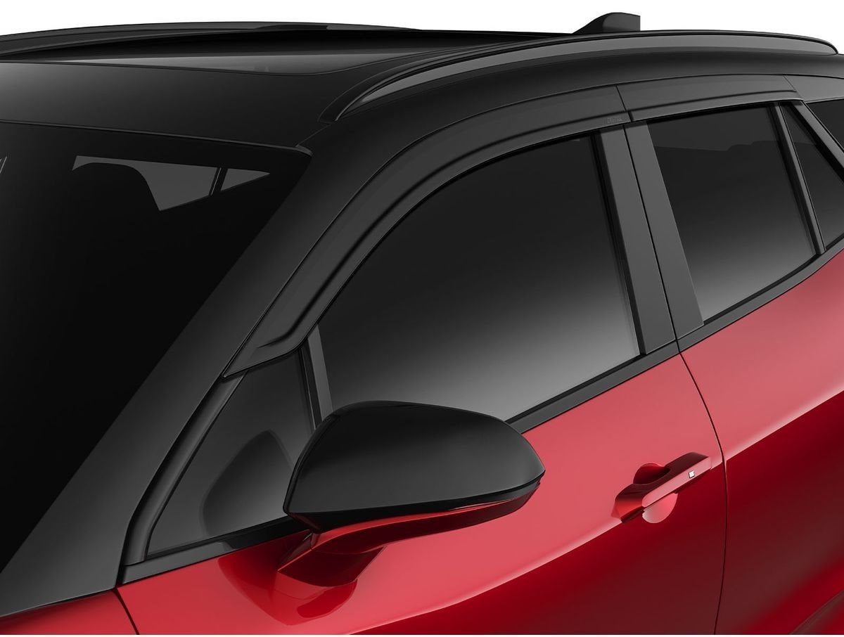 Дефлекторы боковых окон Low Profile Ventvisor для Chevrolet Blazer EV (2024–2026), тёмно-дымчатые Husky Liners — фото 3