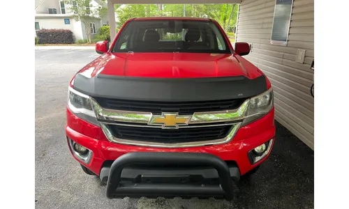 Дефлектор капота Aeroskin II для Chevrolet Colorado II, текстурированный чёрный Husky Liners — фото 3