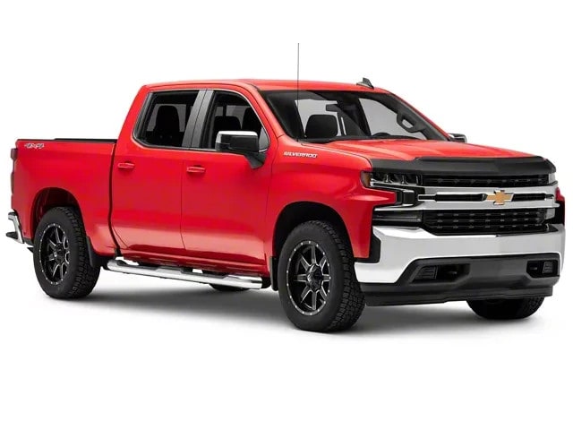 Дефлектор капота Aeroskin II для Chevrolet Silverado 1500 (2019–2026), текстурированный чёрный Husky Liners — фото 3