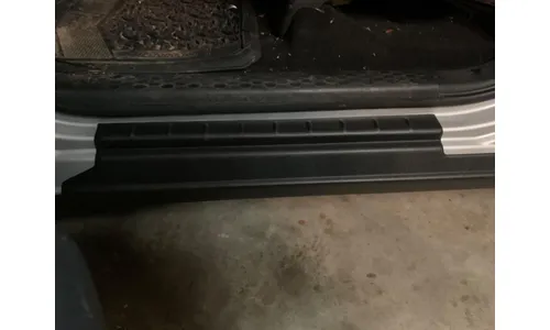 Защитные накладки порогов Truck Rocker Panel для Ford F-150 (2021–2026), F-150 Lightning (2022–2026), F-250/F-350 (2023–2026), матовые чёрные Husky Liners — фото 4