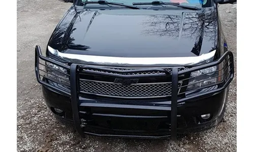 Дефлектор капота Aeroskin для Chevrolet Avalanche (2007–2013), Suburban (2007–2014), Tahoe, хром Husky Liners — фото 3