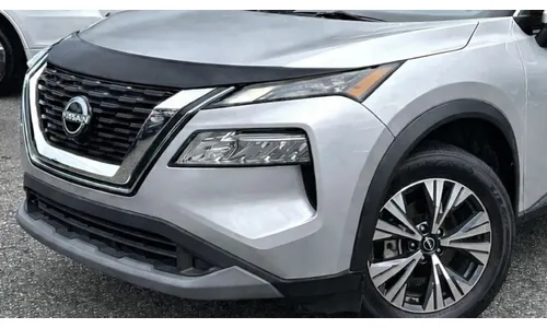 Дефлектор капота Aeroskin для Nissan Rogue (2021–2026), тёмно-дымчатый Husky Liners — фото 1