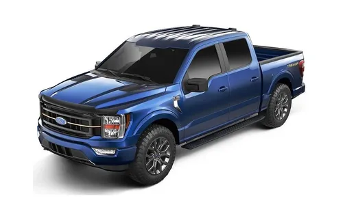 Дефлектор капота Aeroskin для Ford F-150 (2021–2026), тёмно-дымчатый Husky Liners — фото 3