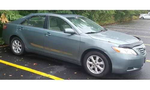 Дефлектор капота Hood Shield для Toyota Camry (2007–2011), средний профиль, тёмно-дымчатый Husky Liners — фото 4