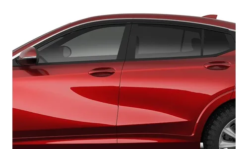Дефлекторы боковых окон Low Profile Ventvisor для Buick Envista (2024–2026), дымчатые с хромированной окантовкой Husky Liners — фото 2