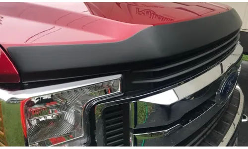 Дефлектор капота Aeroskin для Ford F-250/F-350/F-450 (2017–2022), F-550, матовый чёрный Husky Liners — фото 1